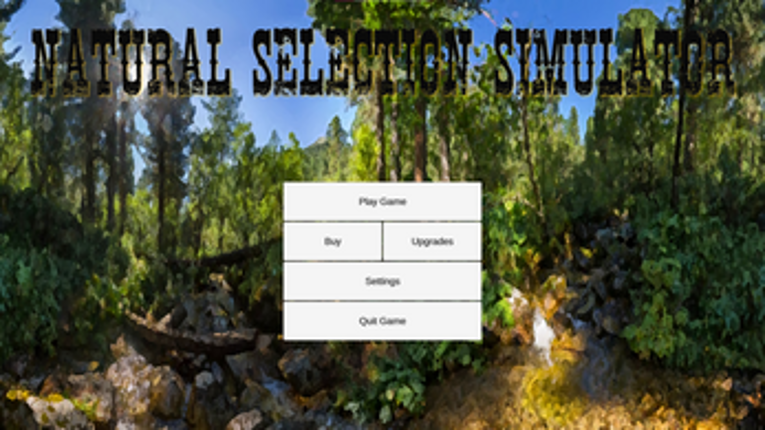 Natural Selection Simulator screenshot