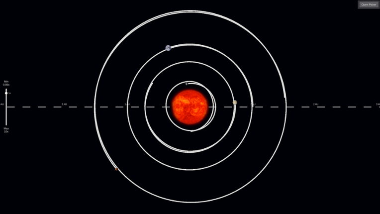Simple Solar System Sandbox Image