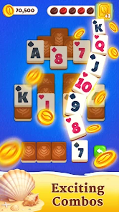 Solitaire Coffee: Mahjong Game Image