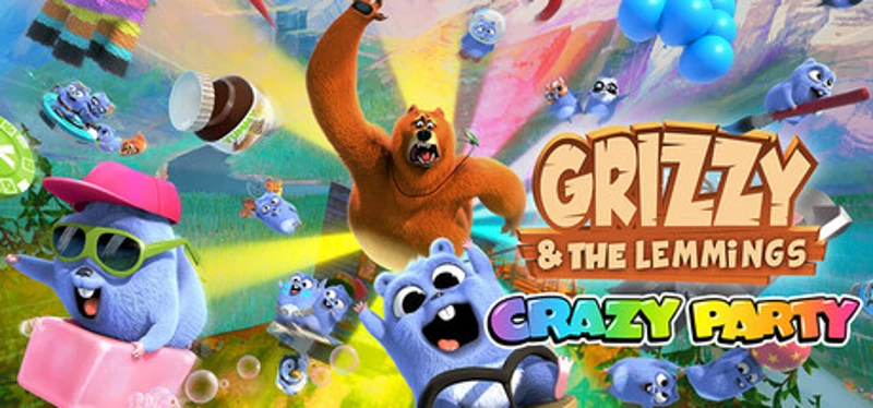 Grizzy and the Lemmings - Crazy Party Image
