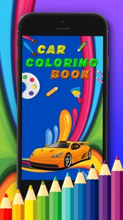 HandPaint Cars - Cars coloring book for toddlers screenshot