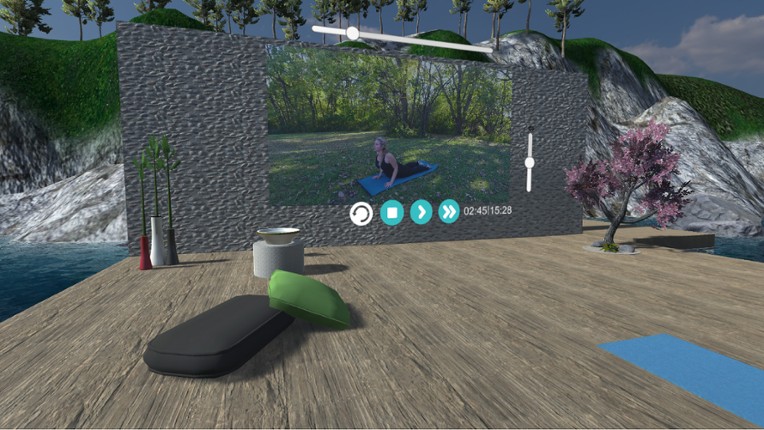 Namaste Virtual Yoga Retreat screenshot