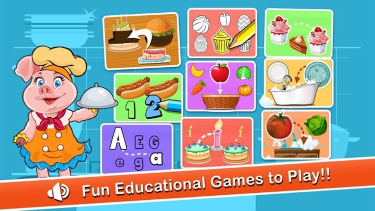 Preschool Zoo Educational Learning &amp; Puzzle Games for Kids! screenshot