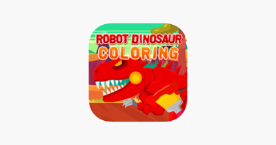 Robot Dinosaur Coloring Image