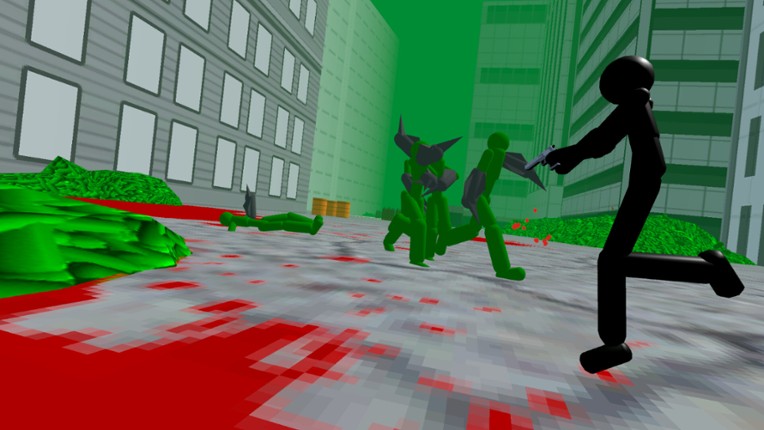 Stickman Zombie Shooting 3D screenshot