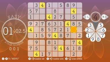 Sudoku Relax 3 Autumn Leaves Image