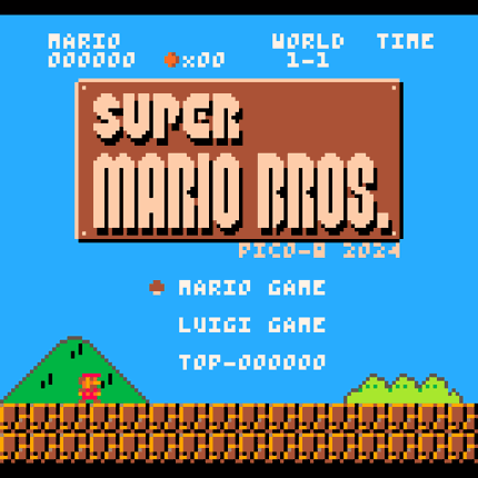 Super Mario Bros. Pico-8 Image