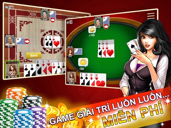 Tien Len Mien Nam Senspark screenshot