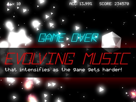 TURBOSPACE DEFENDER! Helicopter game in space! screenshot