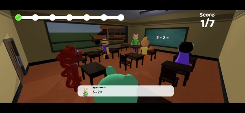 Balddy Piggy Monster School screenshot