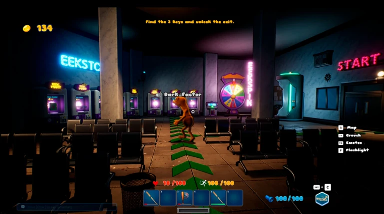 Eekscape: Everyone Panic! screenshot