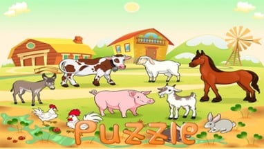 Elephant &amp; Giraffe Puzzle Game Life Skill Image