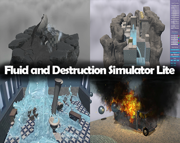 Games like Fluid and Destruction Simulator Lite