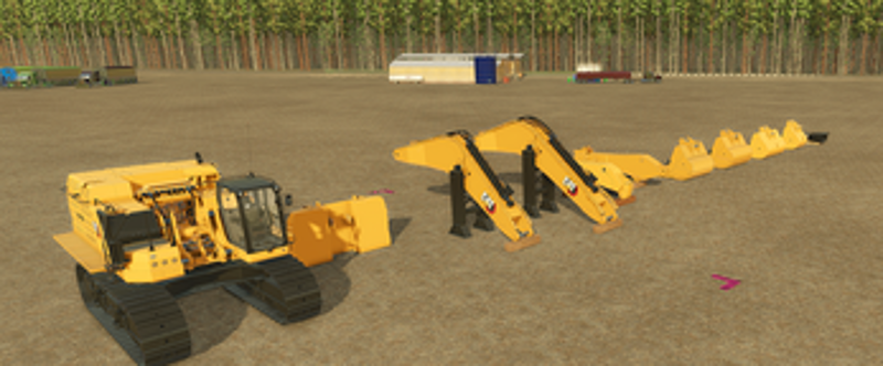 FS25_Cat395_Excavator Image