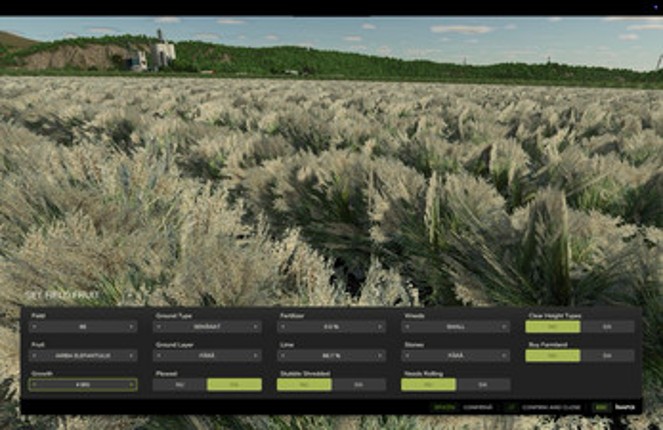 FS25 Miscanthus - PREFAB screenshot