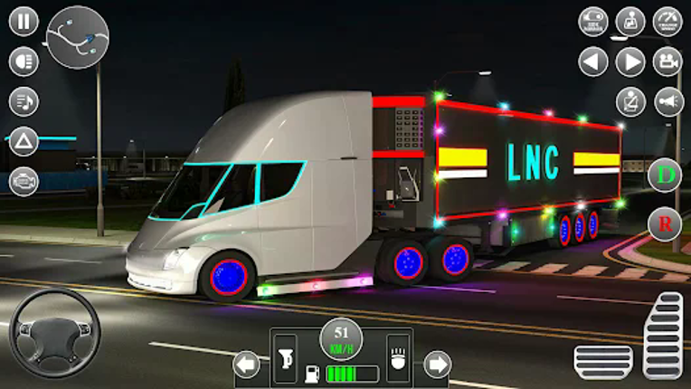 Euro Truck Game Transport Game screenshot