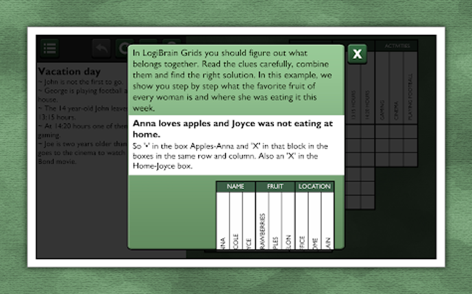 LogiBrain Grids screenshot