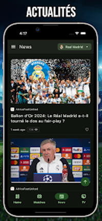 Africa Football - Live score Image