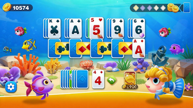 Solitaire Tripeaks Game screenshot