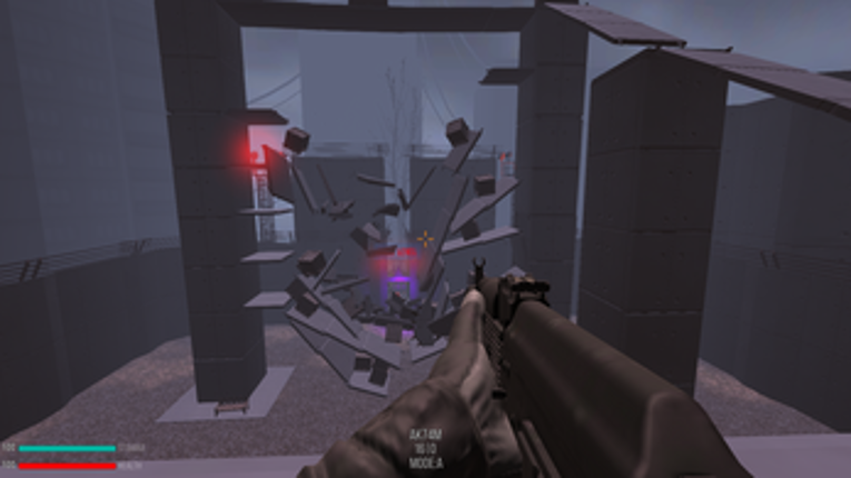 3D Dark-Stalker Destruction Simulator Webgl screenshot