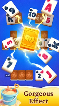 Solitaire Coffee: Mahjong Game screenshot