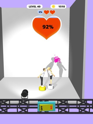 Kiss In a Shadow Image