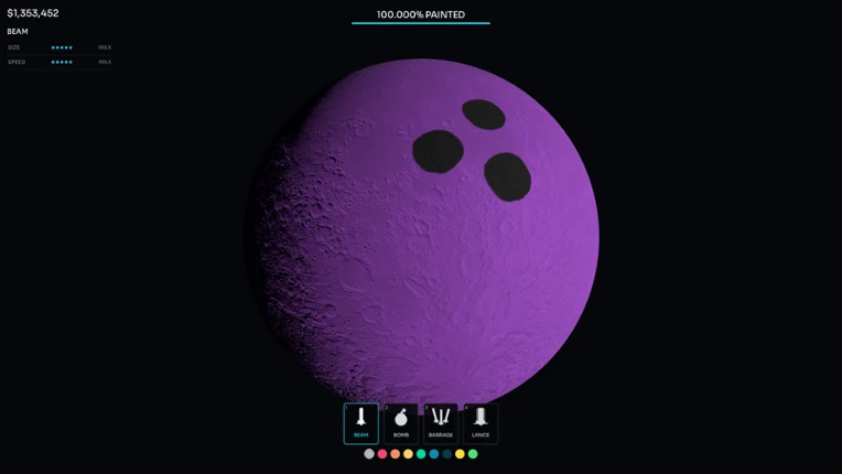 Paint The Moon screenshot