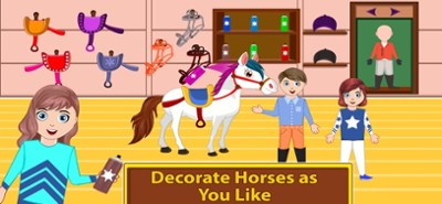 Pretend Play Horse Stable Image