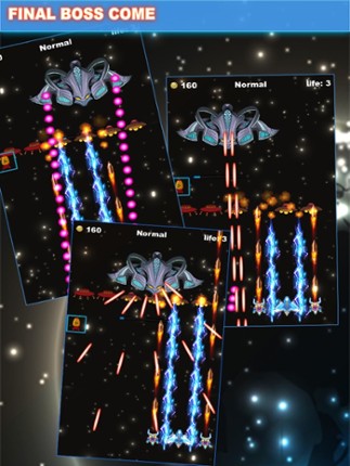 Space Shooting -- bullet hell games STG screenshot