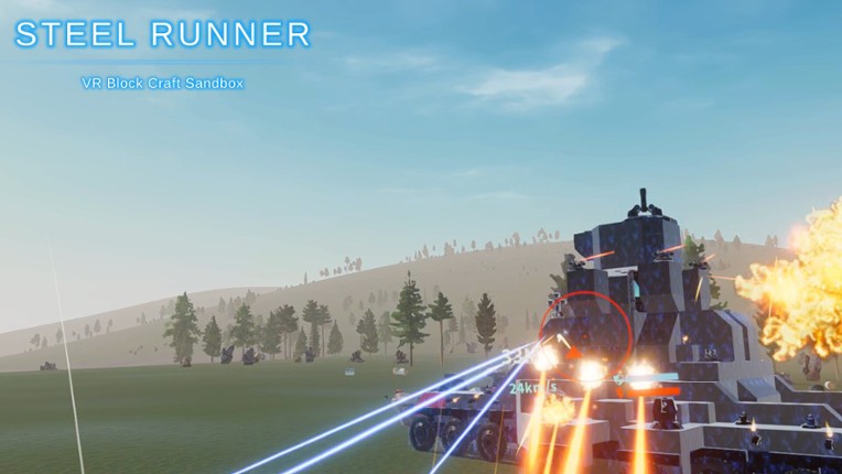Steel Runner - VR Block Craft Sandbox screenshot