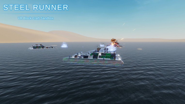 Steel Runner - VR Block Craft Sandbox screenshot