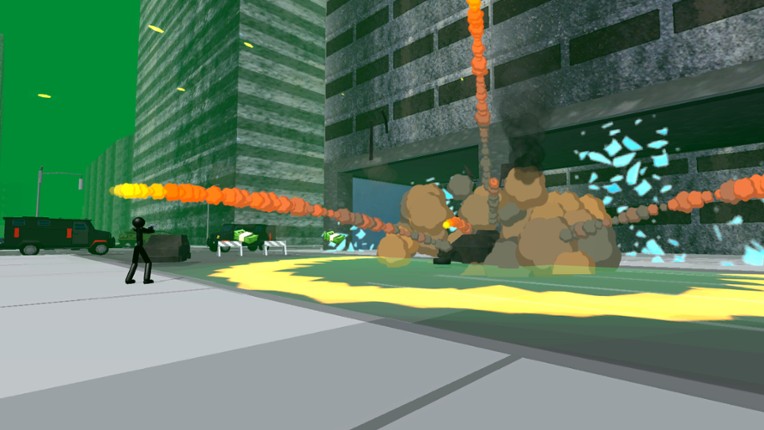 Stickman Zombie Shooting 3D screenshot