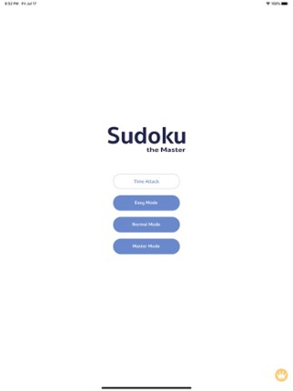 Sudoku The Master screenshot