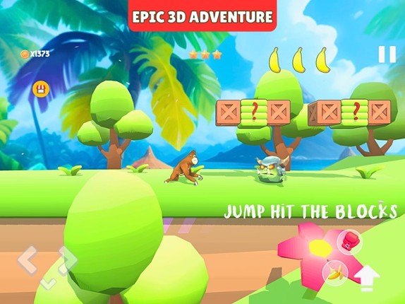 Super Monkey Run kong gorilla screenshot