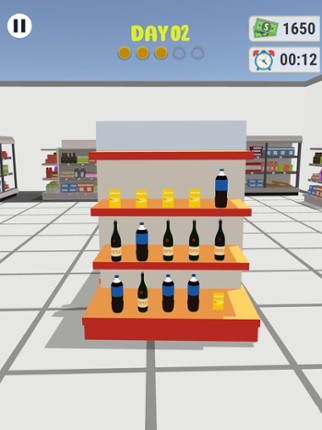Super Store Cashier 3D Image