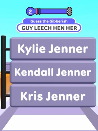 Word Rush 3D! screenshot