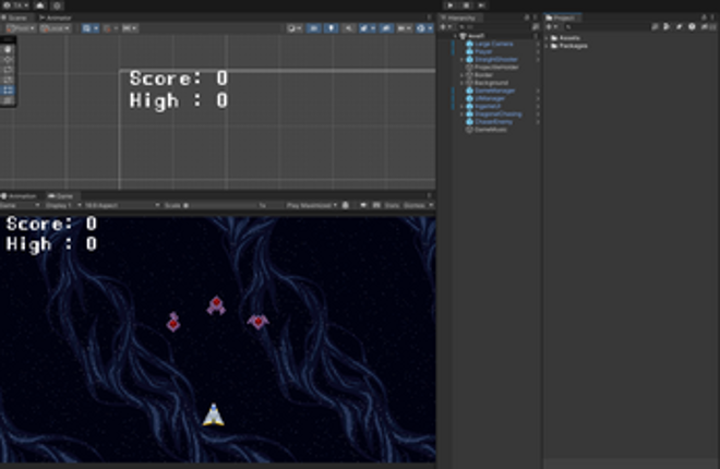 2D Shooter Tutorial Build screenshot