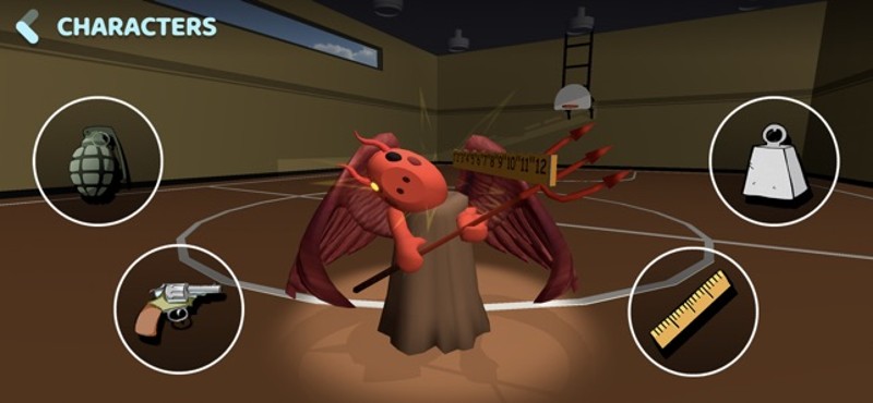 Balddy Piggy Monster School screenshot