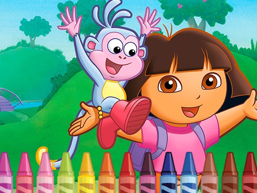 Games like Dora the Explorer 4 Coloring