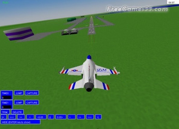 Flight Simulator 3D Image