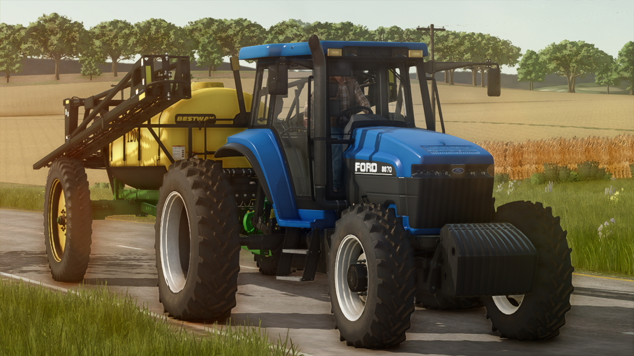 Games like FS25 New Holland 70 Series Tractors