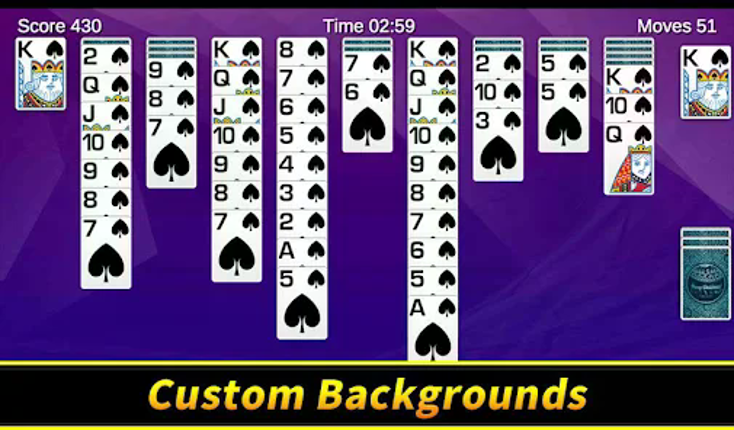 Spider Solitaire screenshot