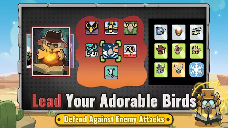 Birds Camp——Casual TD Game screenshot