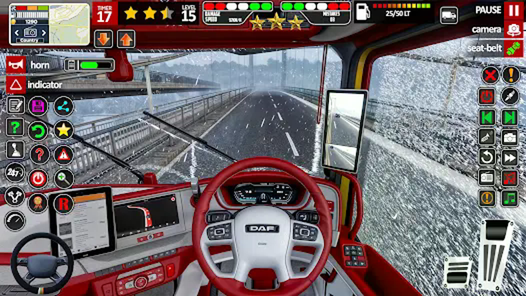 Euro Truck Game Transport Game screenshot