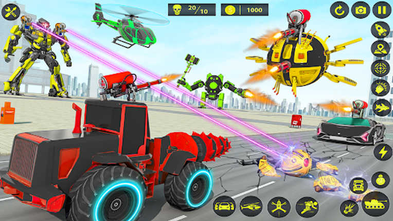 Army Tank Robot Car Games: screenshot