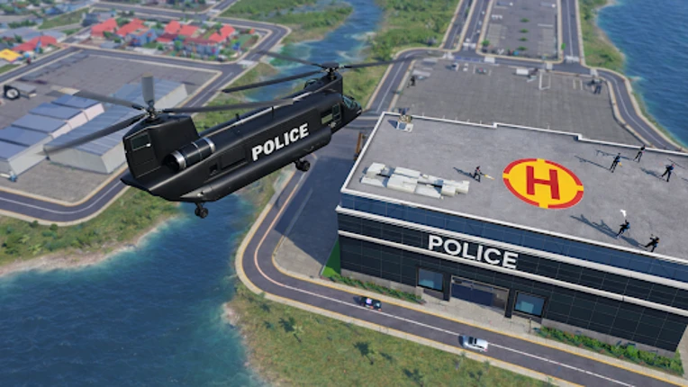 US Police Car Chase : Cop Duty Image