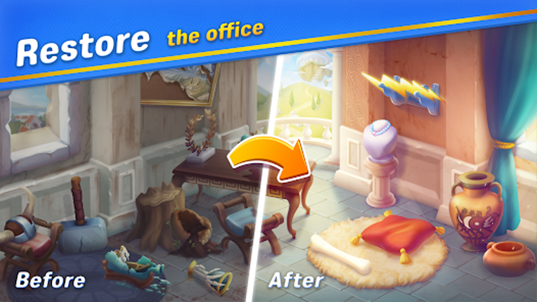 Ancient Saga: Vikings Puzzle screenshot