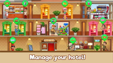 Doorman Story: idle hotel game Image