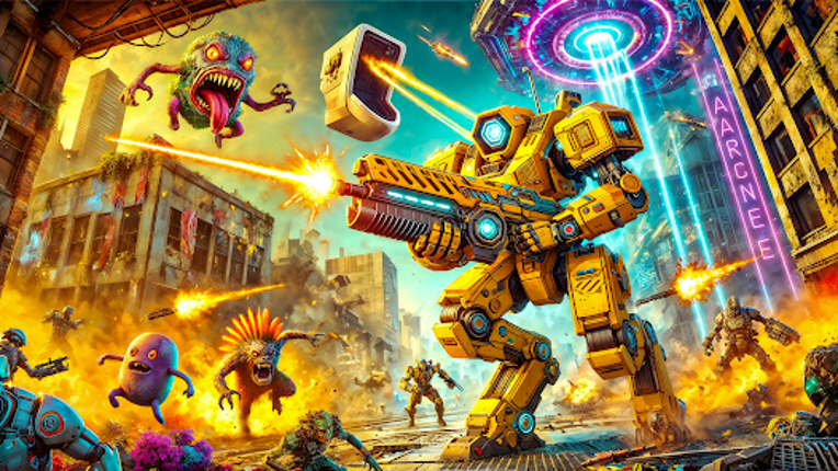 Robot Transform Robot Car Game screenshot