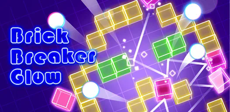 Brick Breaker Glow screenshot